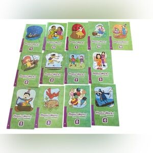 K12 PhonicsWorks Readers Advanced Set 1 1st 2nd Grade Homeschool Phonics Books